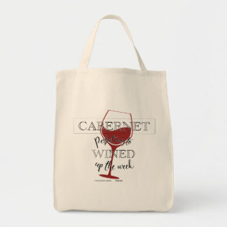 Bolsa Tote Cabernet -- Perfect to WINED up the week.
