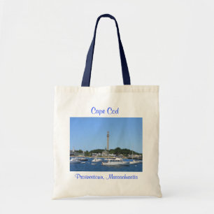 Bolsa Tote Cabo Cod Provincetown Peregrms Monument Tote Bag