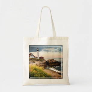 Bolsa Tote Cabo principal Elizabeth do farol de Portland,