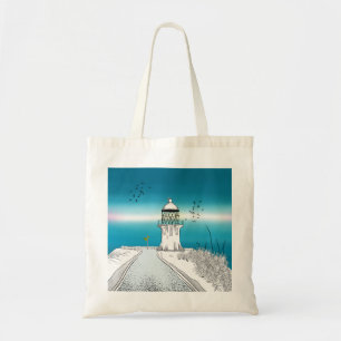 Bolsa Tote Cabo Reinga Farol Nova Zelândia