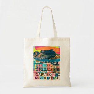Bolsa Tote Cabo Town África do Sul Viagem Bo-Kaap Paisagem
