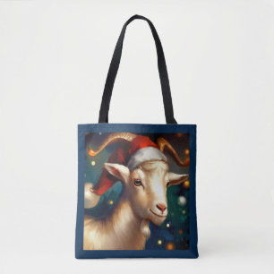 Bolsa Tote Cabra de Natal 1