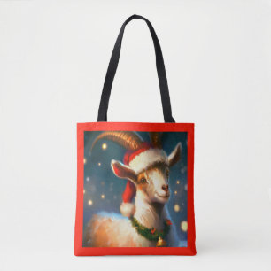 Bolsa Tote Cabra de Natal 2