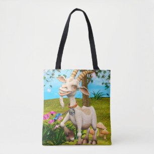 Bolsa Tote Cabra Feliz