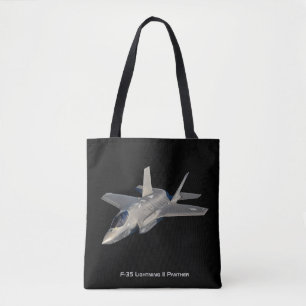 Bolsa Tote Caça a Jato F-35 Lightning II Panther
