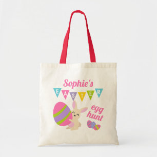 Bolsa Tote Caça ao Ovo do Coelho da Páscoa
