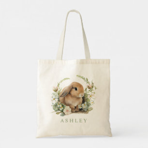 Bolsa Tote Caça De Ovo Para Primavera De Coalhada De Páscoa F