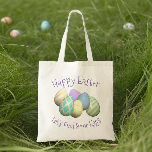 Bolsa Tote Caça de Ovos de Páscoa