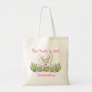 Bolsa Tote Caça de Ovos de Páscoa - Personalize