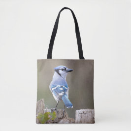 Bolsa Tote Caçador de Jay Azul-Cinto no Treestump