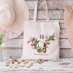 Bolsa Tote Caçador de Ovos Oficial Tratamento de Monograma