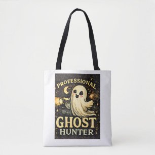 Bolsa Tote Caçador Profissional de Fantasmas Divertido Hallow