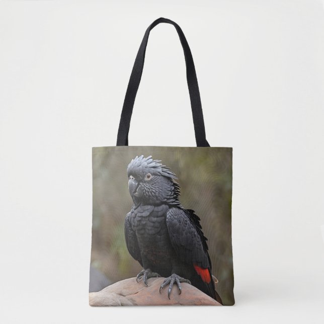 Bolsa Tote Cacatua-preta (Frente)