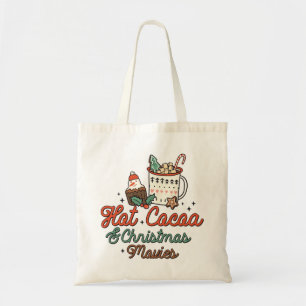 Bolsa Tote Cacau Quente E Filmes De Natal Retroativos
