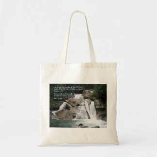 Bolsa Tote Cachoeira do 111:2 do salmo