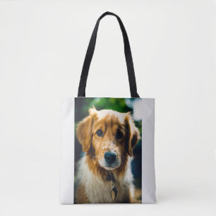 Bolsa Tote Cachorrinho Fofo com Painel Solar – Design Sustent
