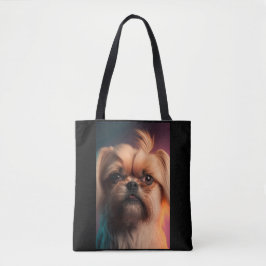 Bolsa Tote Cachorro bonito de dois lados