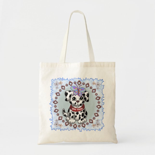 Bolsa Tote Cachorro Borboleta (Frente)