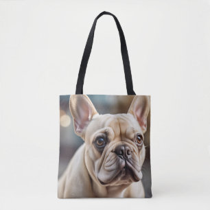 Bolsa Tote Cachorro Bulldog Francês Fofo