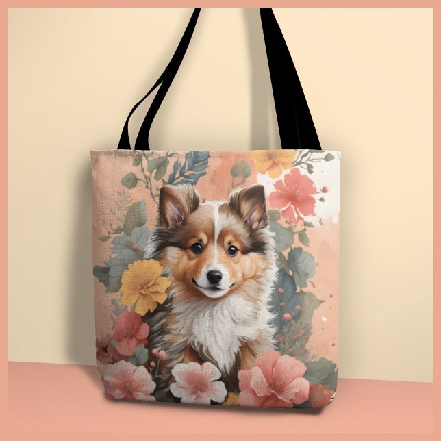 Bolsa Tote Cachorro-Cachorro (Criador carregado)