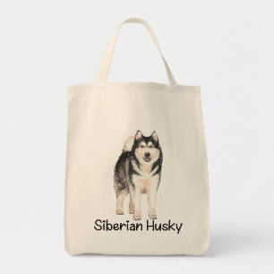Bolsa Tote Cachorro Cachorro Cachorro Cachorro Vazio Siberian