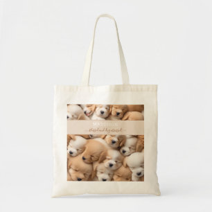 Bolsa Tote Cachorro Cachorro Cachorro Nome Saco