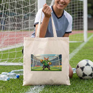 Bolsa Tote Cachorro Chihuahua Engraçado Goleiro de Futebol