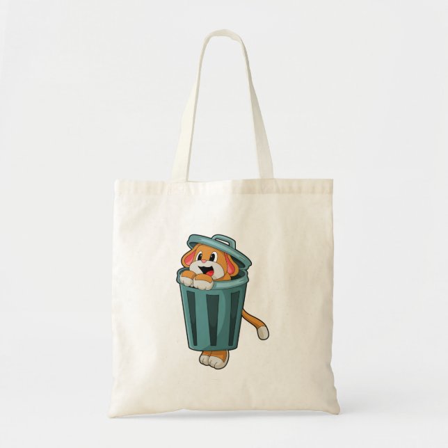 Bolsa Tote Cachorro com Trashcan (Frente)