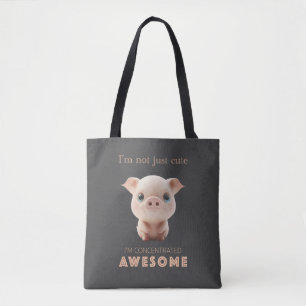 Bolsa Tote Cachorro Concentrado Espetacular Engraçado Adoráve