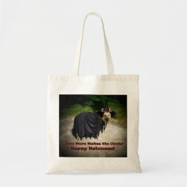 Bolsa Tote Cachorro de Bruxa german shepherd