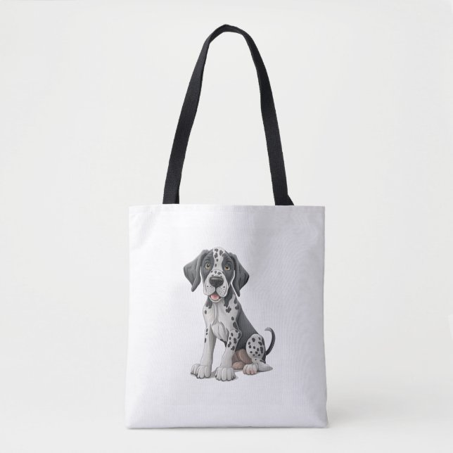 Bolsa Tote Cachorro de Cachorro Dalmaciano Premium (Frente)