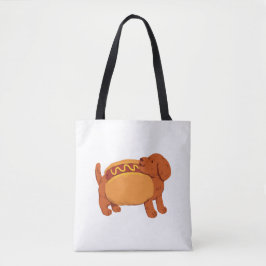 Bolsa Tote Cachorro de cachorro-quente