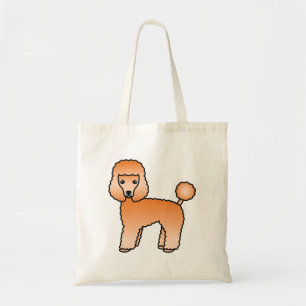Bolsa Tote Cachorro de Carroçaria Apricot Toy Poodle