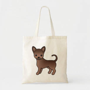 Bolsa Tote Cachorro de cartoon Casaco Chihuahua