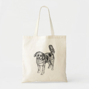 Bolsa Tote Cachorro de Gradiente Suave Inspira Tarefas Sazona