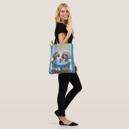 Bolsa Tote Cachorro de Poodle