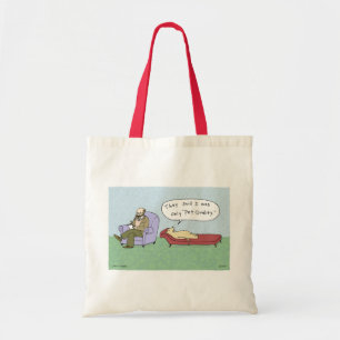 Bolsa Tote Cachorro em Cartoon de Terapia