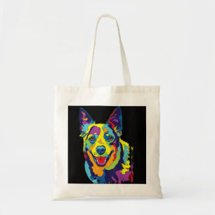 Bolsa Tote Cachorro Engraçado Cachorro Australiano PopArt