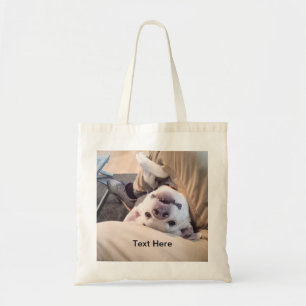 Bolsa Tote Cachorro Engraçado Não Será Ignorado Foto Fotográf