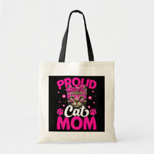 Bolsa Tote Cachorro Gato Orgulhoso Mãe Dia de as mães Mágico