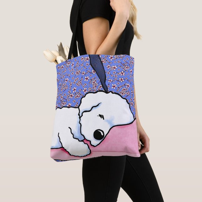 Bolsa Tote Cachorro KiniArt Cachorado Bichon (Close Up)