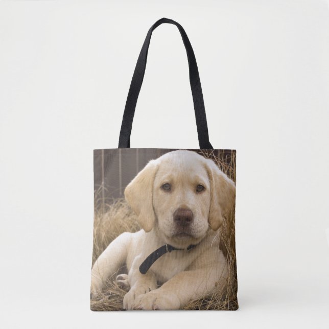 Bolsa Tote cachorro Labrador Retriever (Frente)