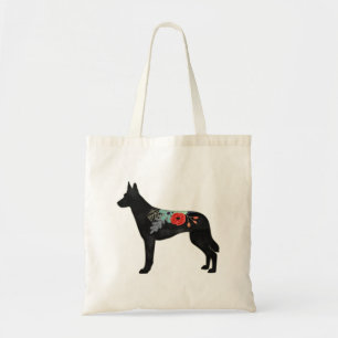 Bolsa Tote Cachorro Malinois Belga Raça Boêmia Saddle