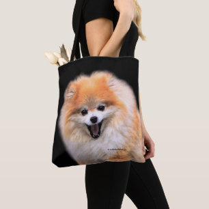 Bolsa Tote Cachorro Pomerano Rindo Bastante