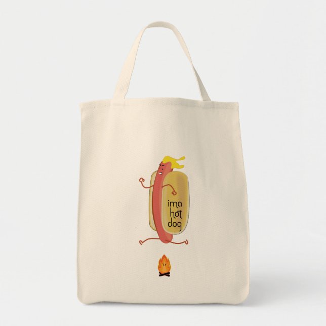 Bolsa Tote Cachorro Quente (Frente)