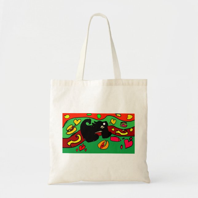 Bolsa Tote Cachorro-quente Dachshund  (Frente)
