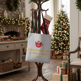 Bolsa Tote Cachorro-Quente de Chocolate Quente & Alegria de F