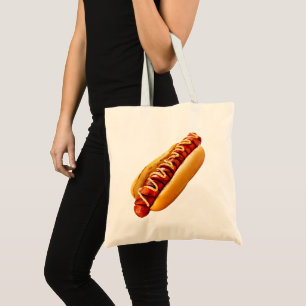 Bolsa Tote Cachorro-quente do SlipperyJoe's com vibe de churr