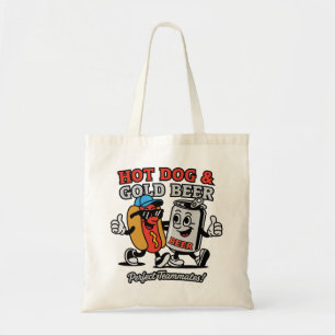 Bolsa Tote Cachorro Quente e Bebida Fria