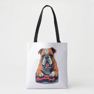 Bolsa Tote Cachorro Reproduz Videos games